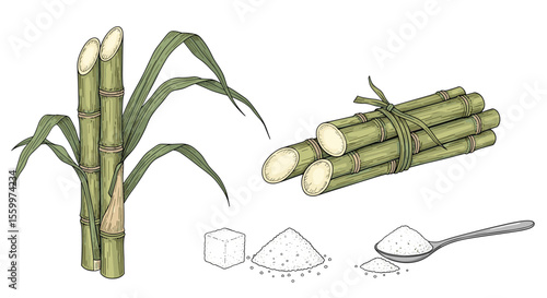 A Guide to the Uses and Cultivation of Sugarcane and Its Sweet Derivatives