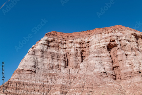Wallpaper Mural Toadstool Hoodoos Trail, Kane County, Utah geology. Entrada Sandstone with Carmel Formation, upper unit (Middle Jurassic). slope-forming and earthy-weathering. Sedimentary rocks. Torontodigital.ca