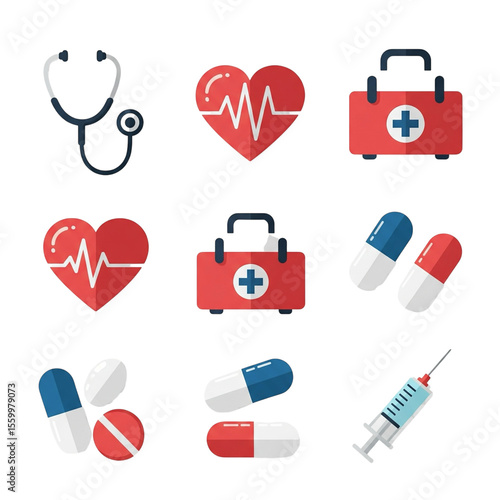 Health care icons