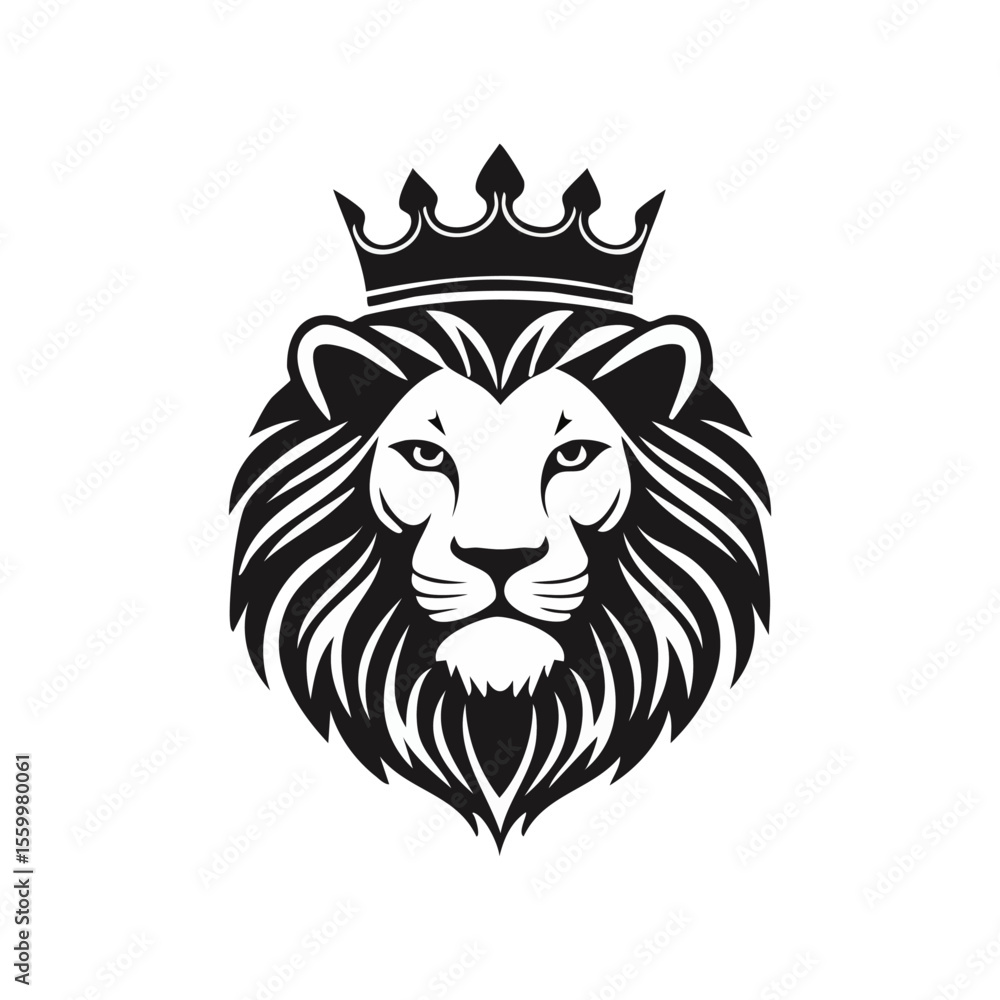 Obraz premium lion head mascot
