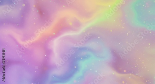 Dreamy Pastel Swirl Background with Sparkle Texture
