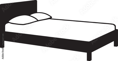 black and white silhouettes Sanctuary of Stillness The Silhouette of Sleep