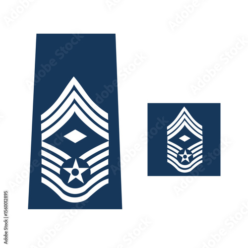 Galon de l'armée américaine destiné à l'armée de l'air: Sergent-chef 