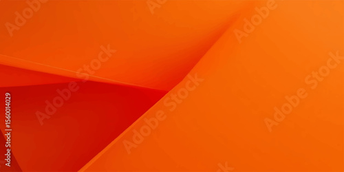 Vibrant red silk with a golden wave pattern and bright orange and yellow light for an abstract art backdrop