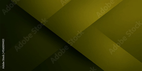 Abstract green background with geometric lines and light for business concept vector illustration