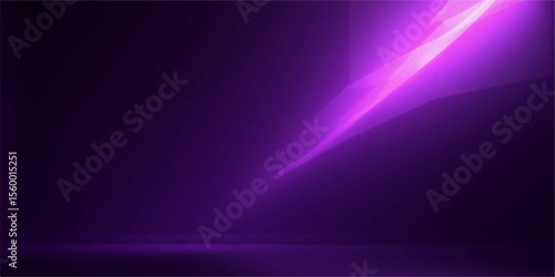 Soft dark purple tech-inspired abstract with smooth layering and high contrast lighting