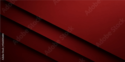 Sharp layered red background with angled shadows and modern digital paper textures