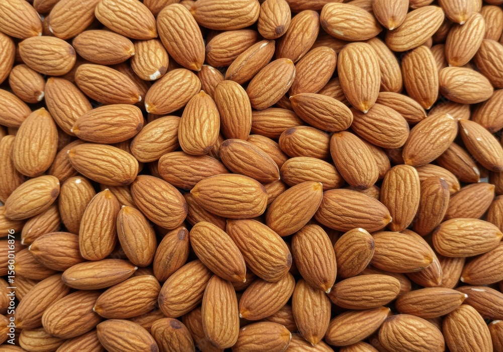 Fototapeta premium Close-up of Almonds