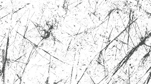 White background with grunge diagonal scratch texture. Faded etched lines create rough distressed aesthetic. Ideal for texture overlays.

