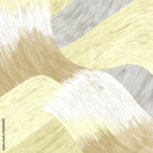 Watercolor Stripes Pattern in Soft Tones for Seamless Design