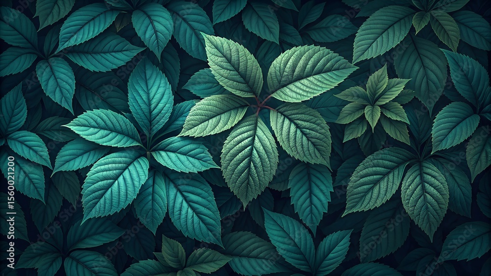 Dark green tropical leaves seamless pattern for contributor stock adobe Dark green tropical leaves seamless pattern for contributor stock adobe