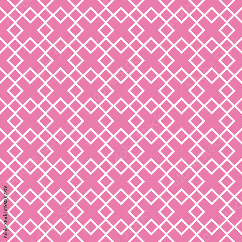 Summer Geometric Graphic Seamless Pattern. Bright Color. Tiles Background. Vector Template For Fabric, Textile, Wallpaper, Wrapping Paper
