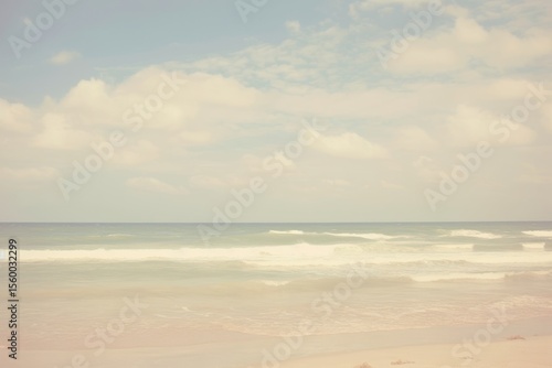 Beach landscape outdoors horizon nature.