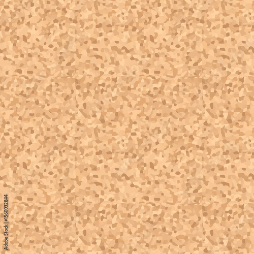 Cork board texture. Seamless pattern vector illustration