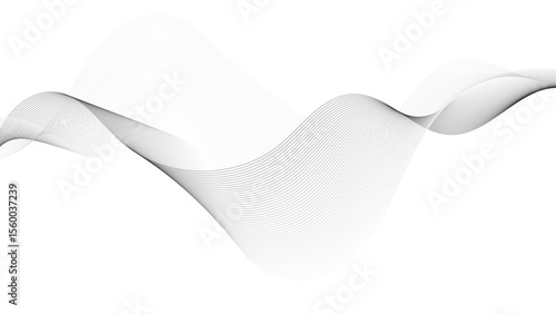 Background texture and pattern Image. Abstract background with gray wavy lines graphic elements to place text