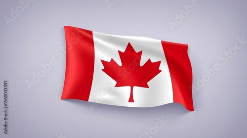 canadian flag vector
