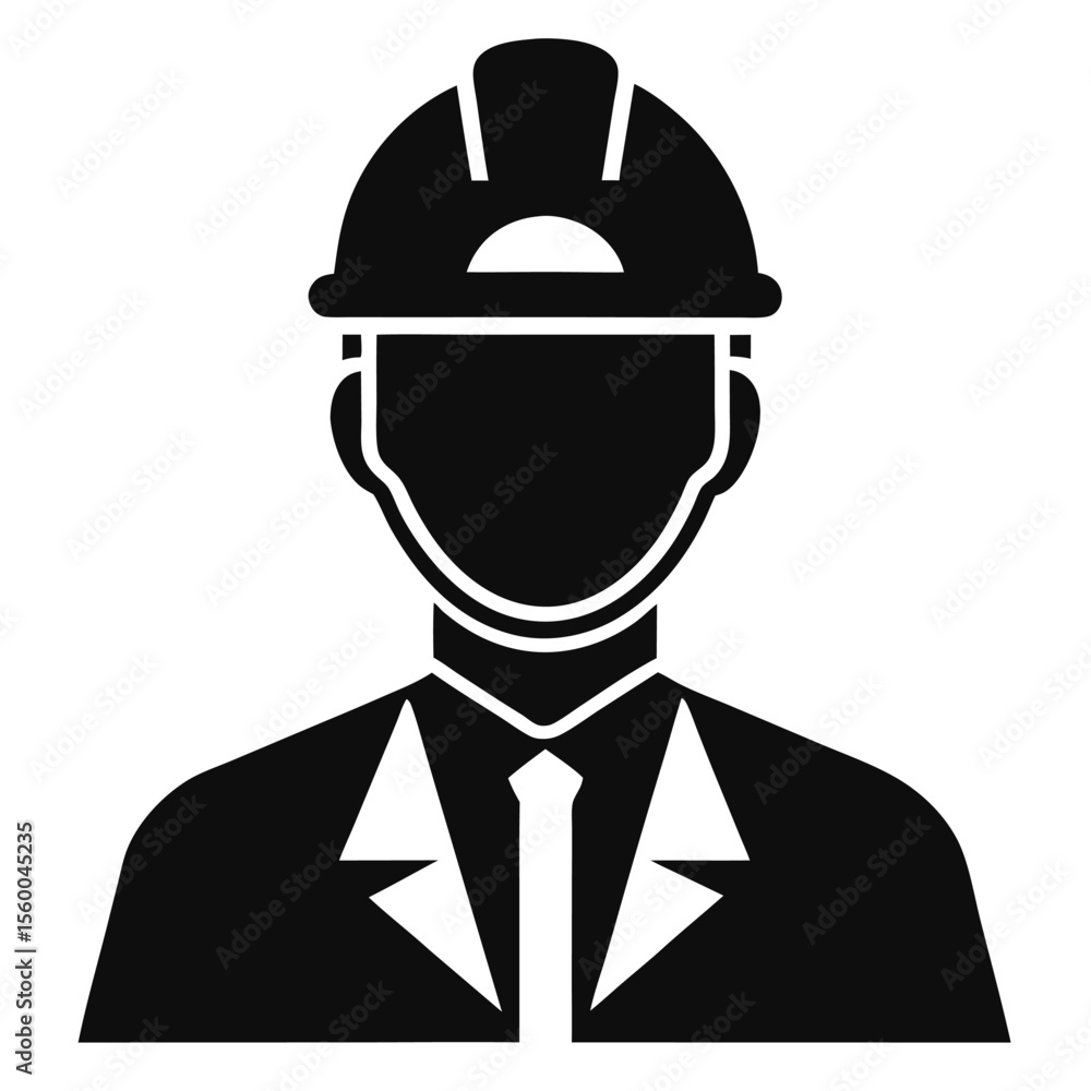 Engineer Icon Construction, Engineering, Architect, Industrial, Safety Helmet Engineer Icon Construction, Engineering, Architect, Industrial, Safety Helmet