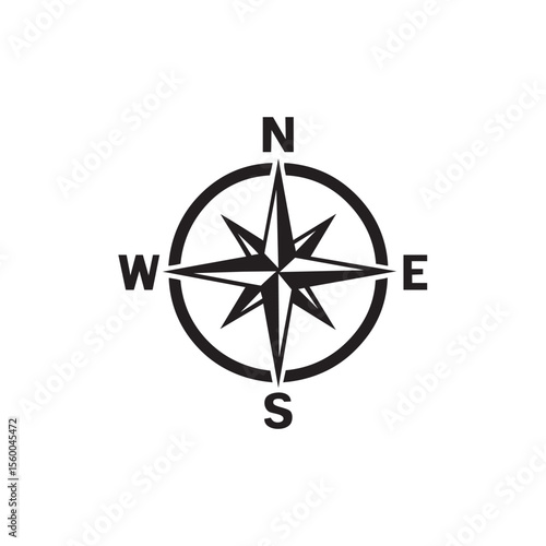 Compass rose icon