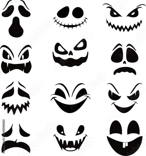 halloween pumkin emotions