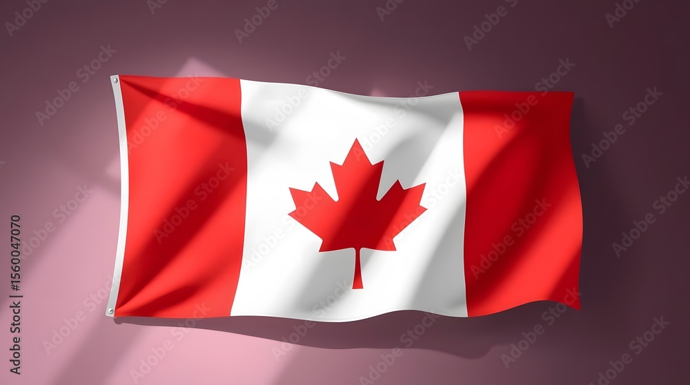 canadian flag in the wind canadian flag in the wind