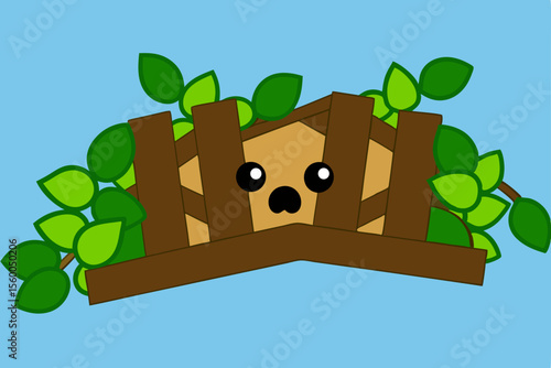 overgrown path vines broken wooden gate