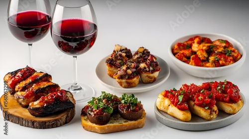 Tapas, wine, restaurant, food, photography, studio,  delicious, background
