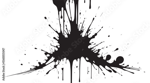 abstract grunge ink splashes background, painting splatter , paint splash