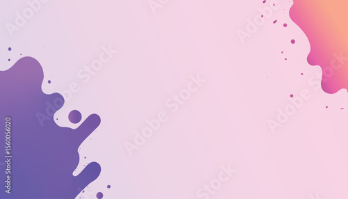 pink purple  Gradient geometric background, fluid background,liquid flow vector background design