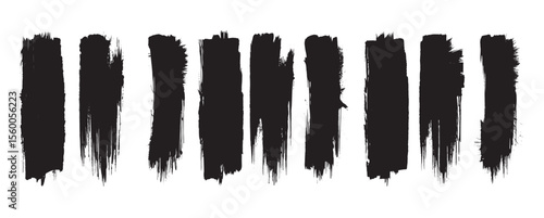 grunge brush strokes , brush bundle, painting brush stroke bundle, illustrator brush 