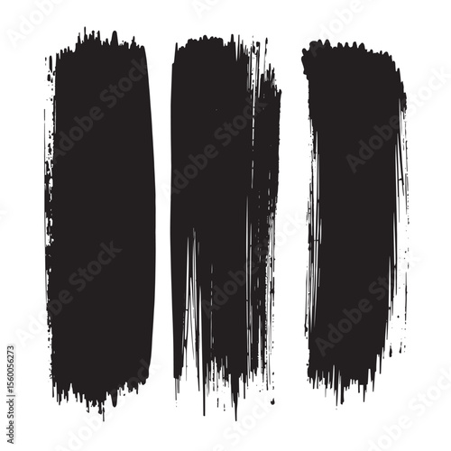 grunge brush strokes , brush bundle, painting brush stroke bundle, illustrator brush 