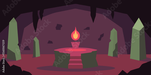 A single burning candle illuminates the dark, casting a soft glow and symbolizing light in the night