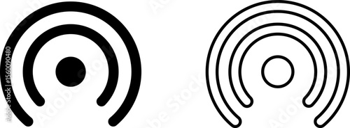 Hotspot icon vector 