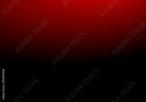 Fondo en degradado lineal horizontal rojo negro. Ola de calor