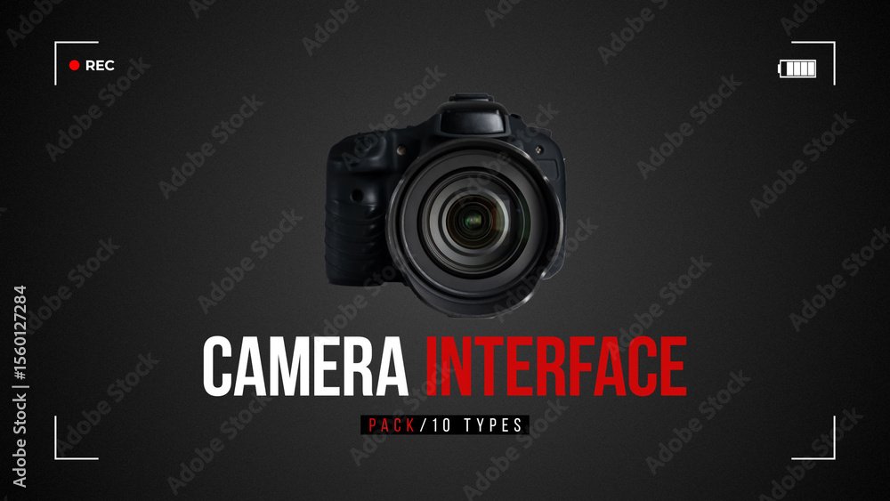 Camera Interface Pack Stock Template | Adobe Stock