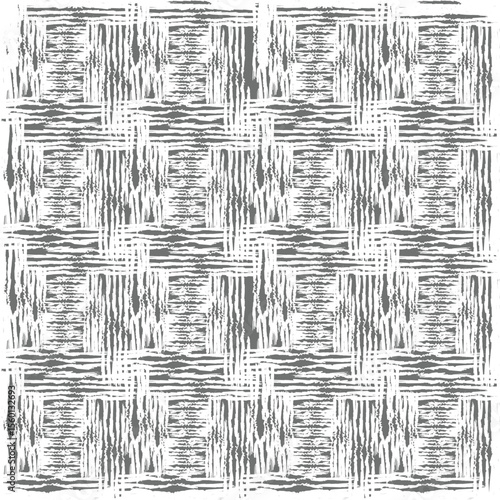 Modern abstract seamless geometric pattern design, line texture on white background, Modern line art illustration, Abstract floral wallpaper.