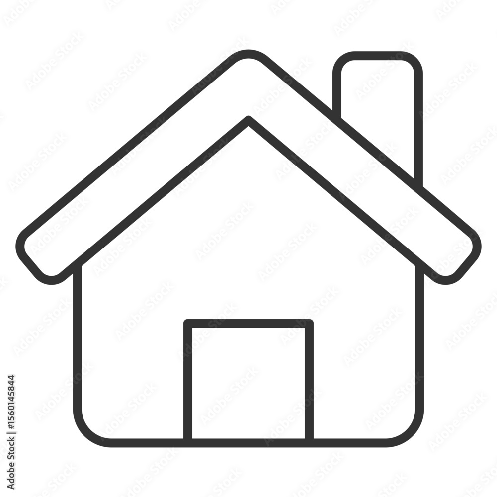 Home Outline Icon Element For Design Home Outline Icon Element For Design