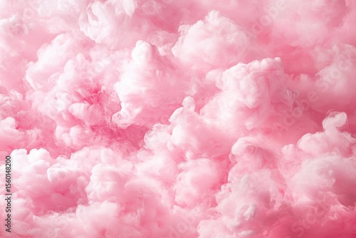 Pink cloud texture background, full frame abstract image. Use this for dreamy designs or backgrounds with a delicate touch.