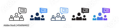 Customer multiple icon