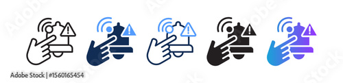 Notification Bell multiple icon