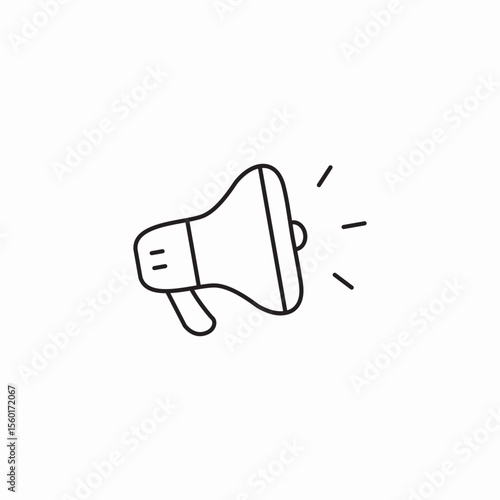 opening announcement icon sign vector