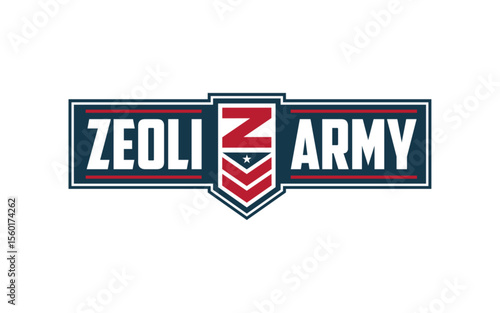 American Veteran Shield Patriotic National design illustration 