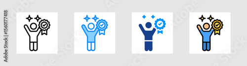 Successfully Icon Collection Set Multiple Style