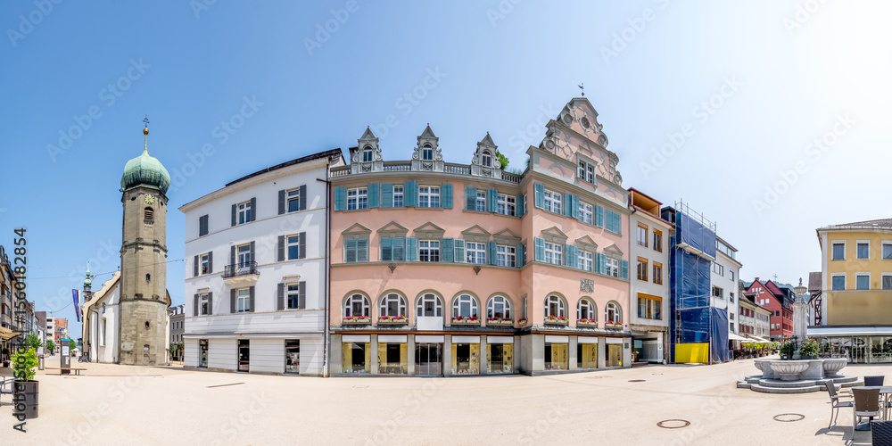 Fototapeta premium Leutbühel, Altstadt, Bregenz, Bodensee,Österreich