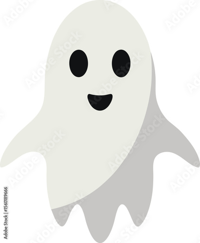 Ghost icon isolated backgrounds Halloween symbol Generative ai | Premium AI-generated image
