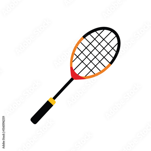 tennis racket and ball
