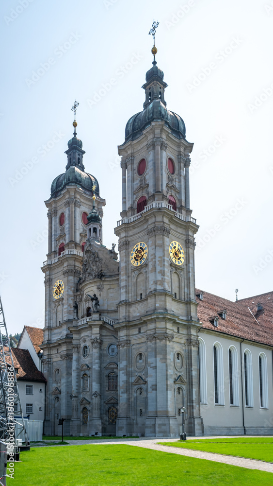 Fototapeta premium Kathedrale, Altstadt, Sankt Gallen, Schweiz 