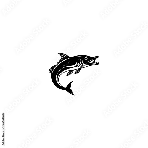 Silhouette fish 6