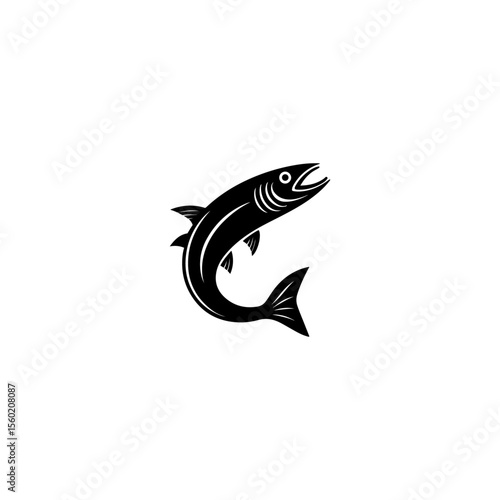 Silhouette fish 7