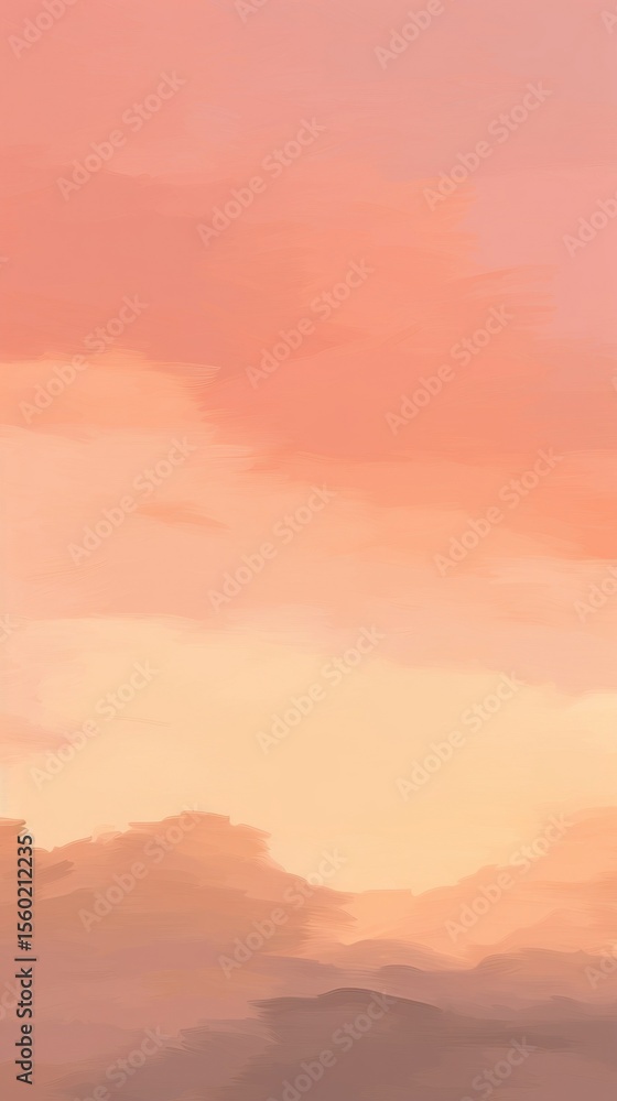 Fototapeta premium Sunset sky backgrounds outdoors nature.
