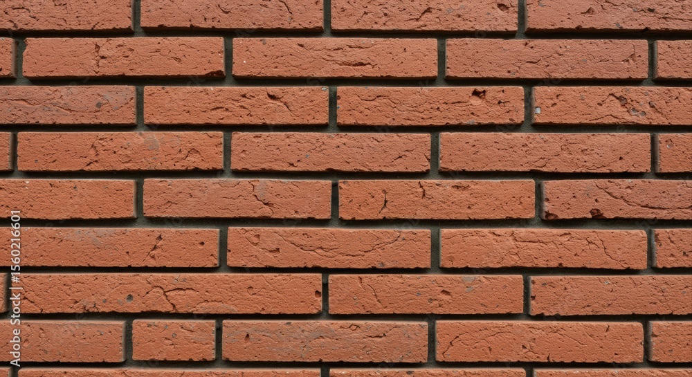 Fototapeta premium Red Brick Wall Texture Image for Design Projects